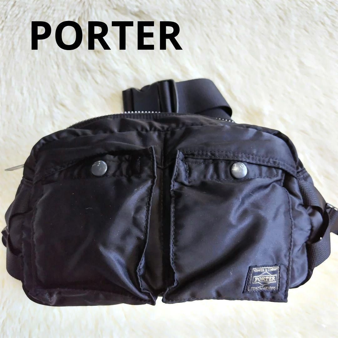 PORTER ポーター タンカー ショルダーバッグ ナイロン 黒 - メルカリ