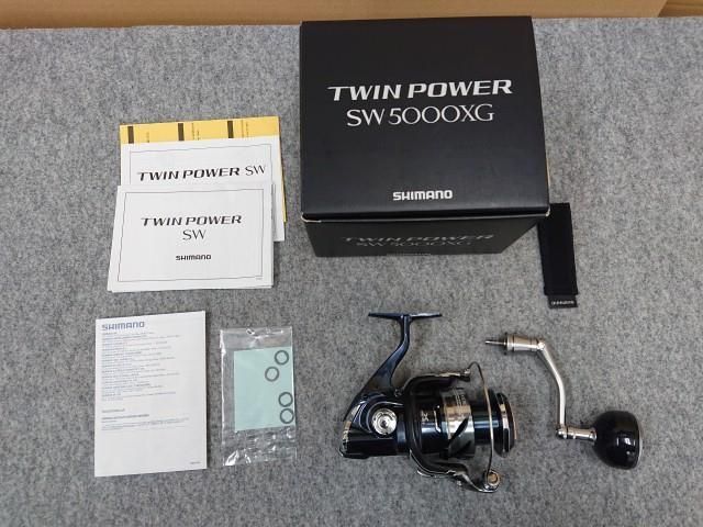中古】 シマノ 21 ツインパワーSW 5000XG スピニングリ－ル TWIN