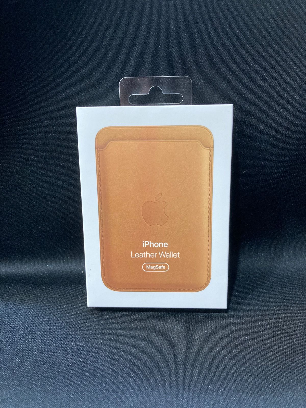 ♥品 Apple純正 MagSafeレザーウォレット サドルブラウン茶色 MHLT3FE アップル 913-7