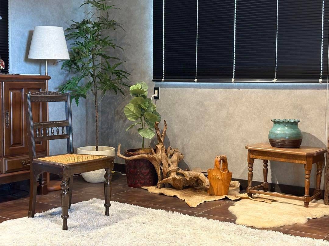 希少　フレンチクラシック　アンティークチェア　ヴィンテージ　無垢材　ラタン　IH 希少 フレンチクラシック アンティークチェア ヴィンテージ 無垢材