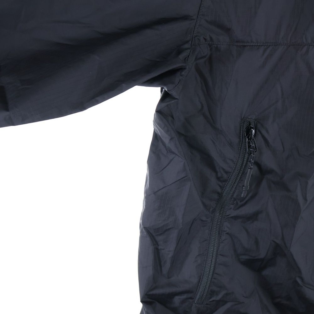 THISISNEVERTHAT ディスイズネバーザット T-Light Jacket ジップアップ フーデットシェルジャケット ブラック TN230WOWLS02 KANDAIZUMI_COM