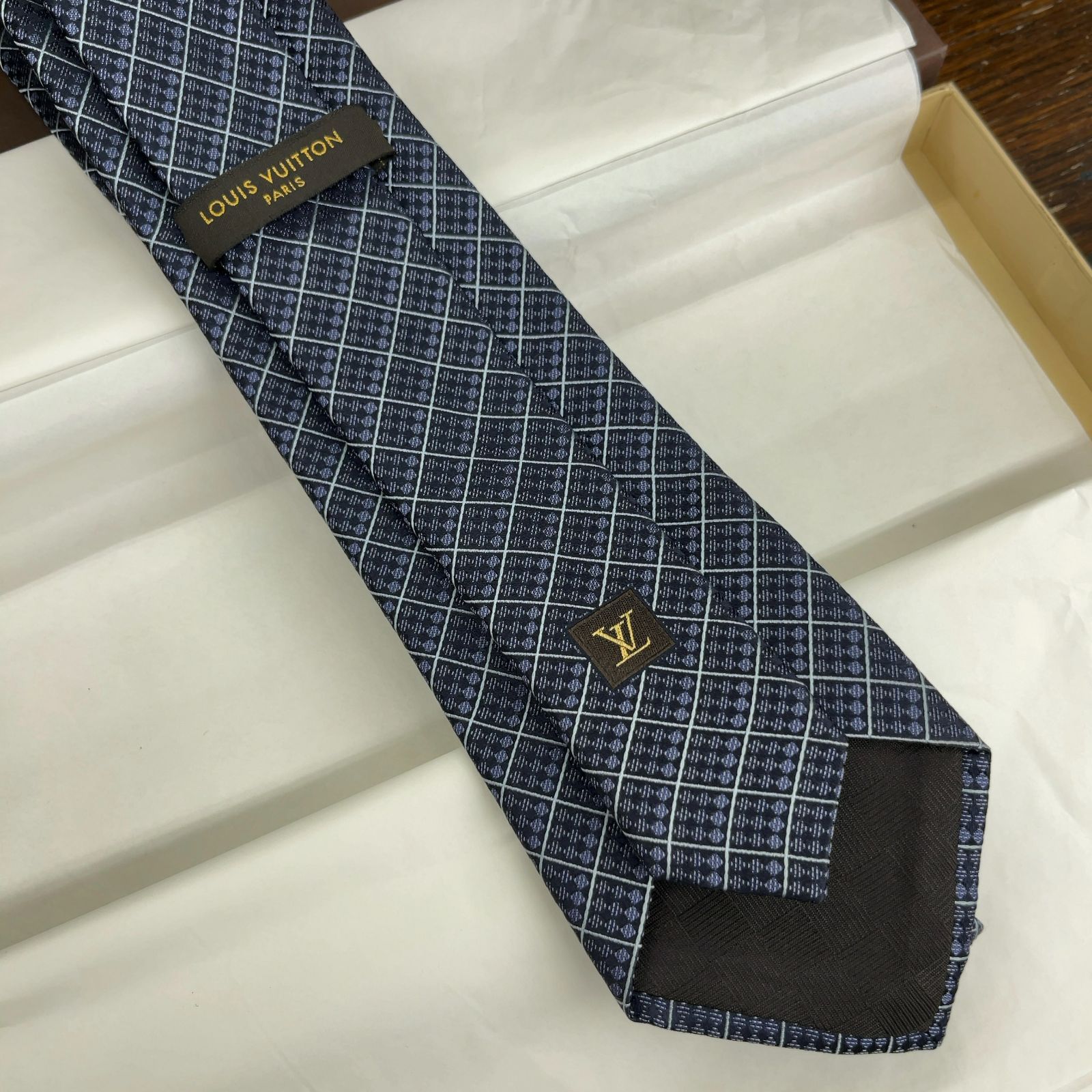 新品未使用】ルイヴィトン ネクタイ ルイ ヴィトン ネクタイ・マイクロ