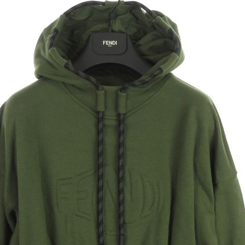 ☆FENDI フェンディ エンボス加工 スウェット／トレーナー☆ 垂れる 