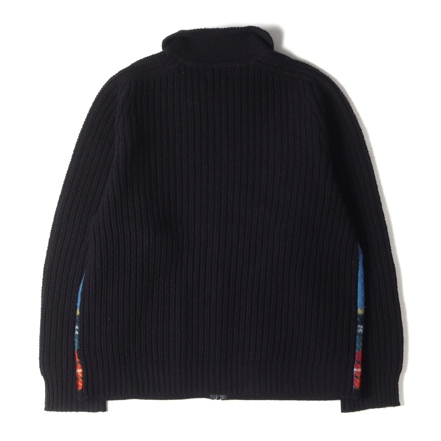 Supreme ブラック チェック柄 ニット L Supreme ブラック セーター L チェック柄（Supreme チェック柄