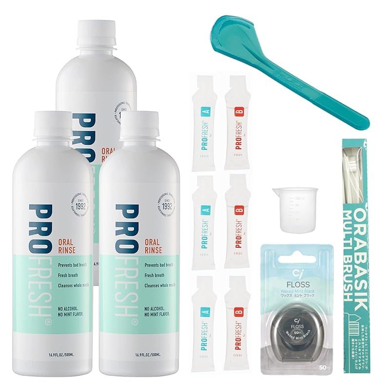 ProFresh (プロフレッシュ) プロフレッシュ オーラルリンス 特別セット 無色 1個 (x 1)