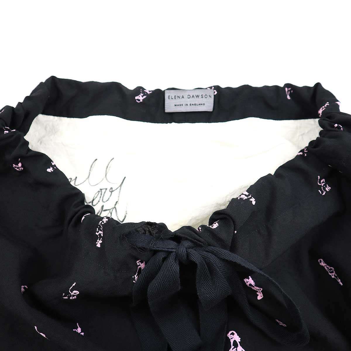 ELENA DAWSON エレナ ドーソン 20SS DRAWSTRING PANT フロッキ