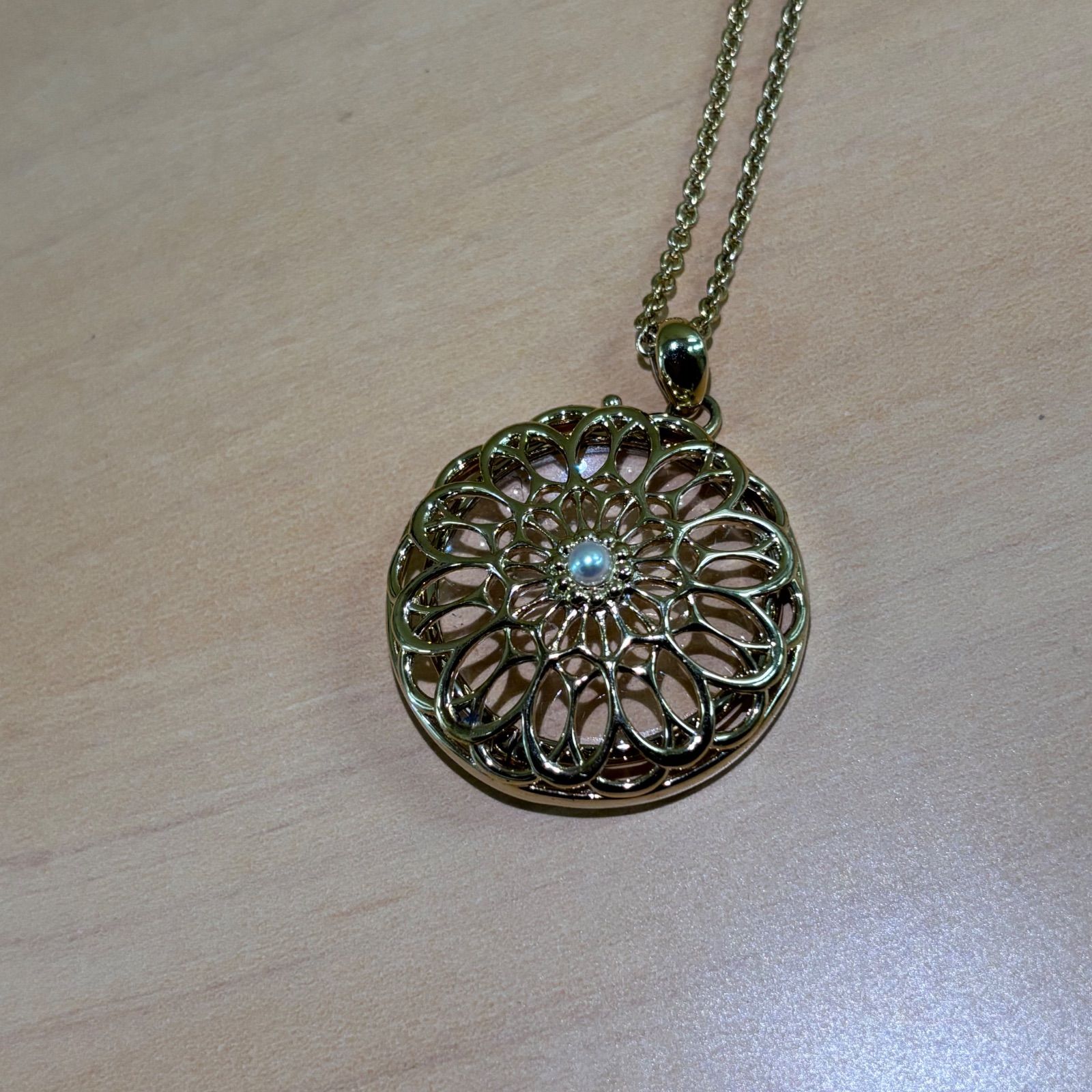 ◎ミキモト MIKIMOTO ルーペネックレス パール ペンダント