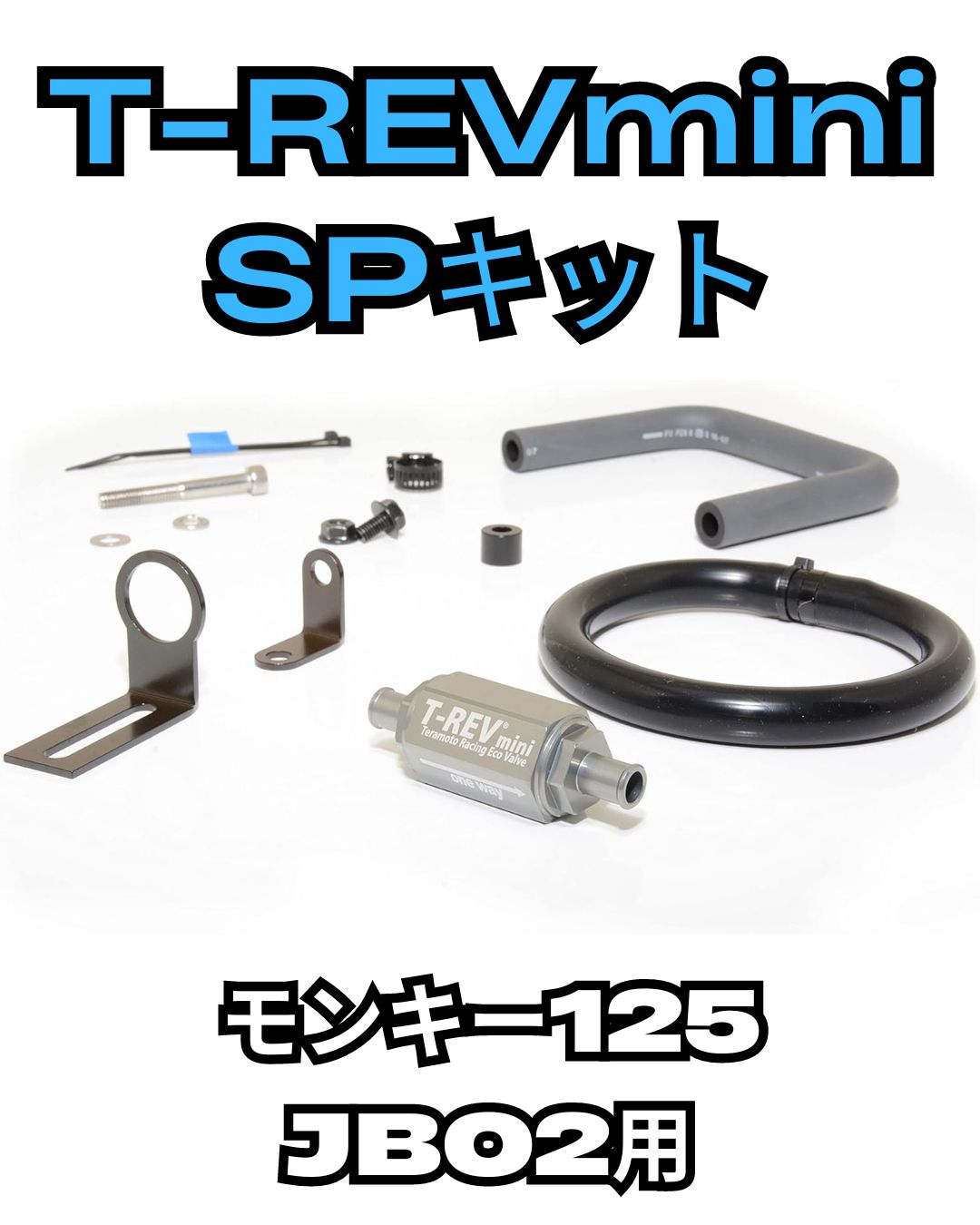 モンキー125 TERAMOTO T-REVmini SPキット　ブラック Amazon | テラモト(TERAMOTO) T-REVmini SPキット ブラック