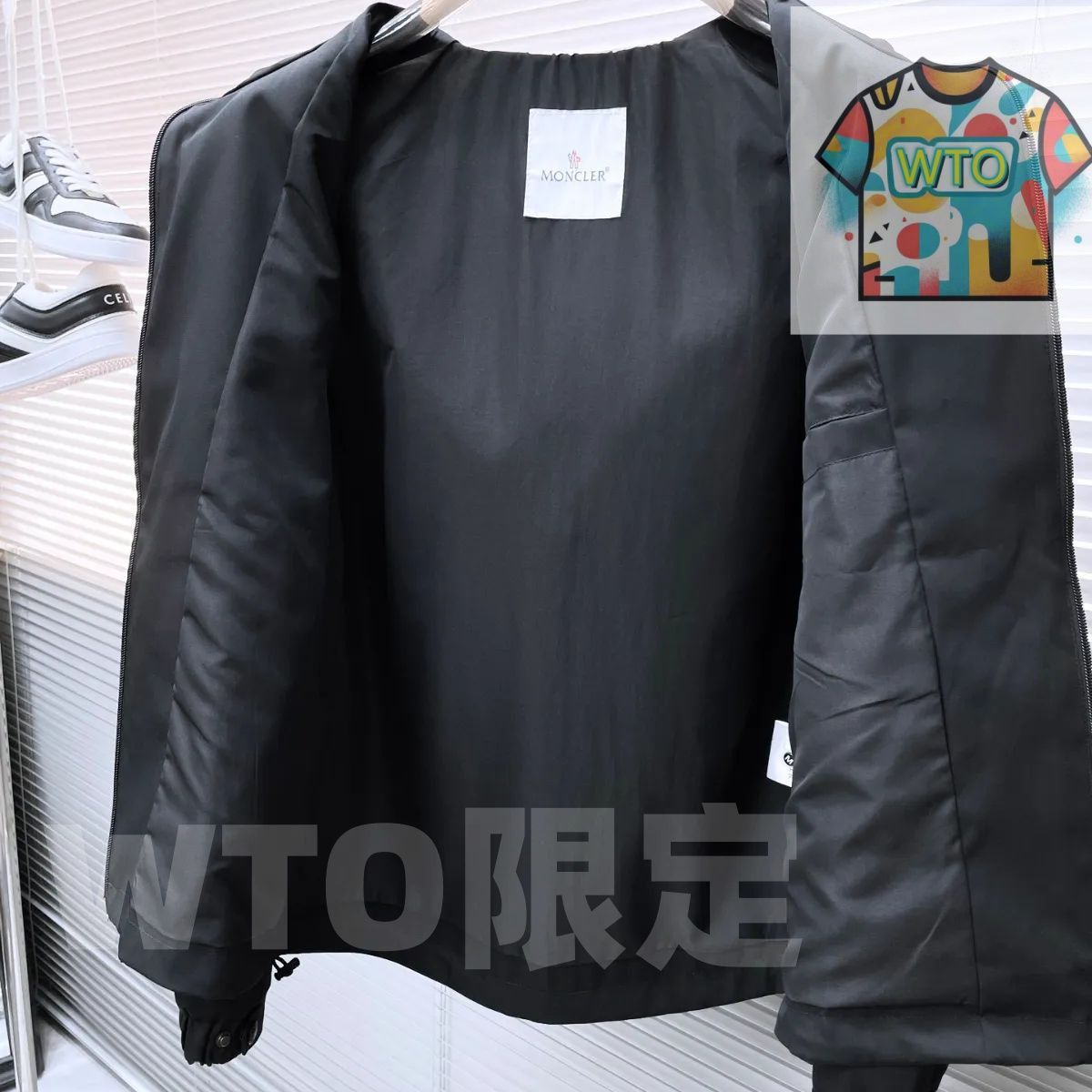 新品】MONCLER （モンクレール） ナイロンジャケット ブラック