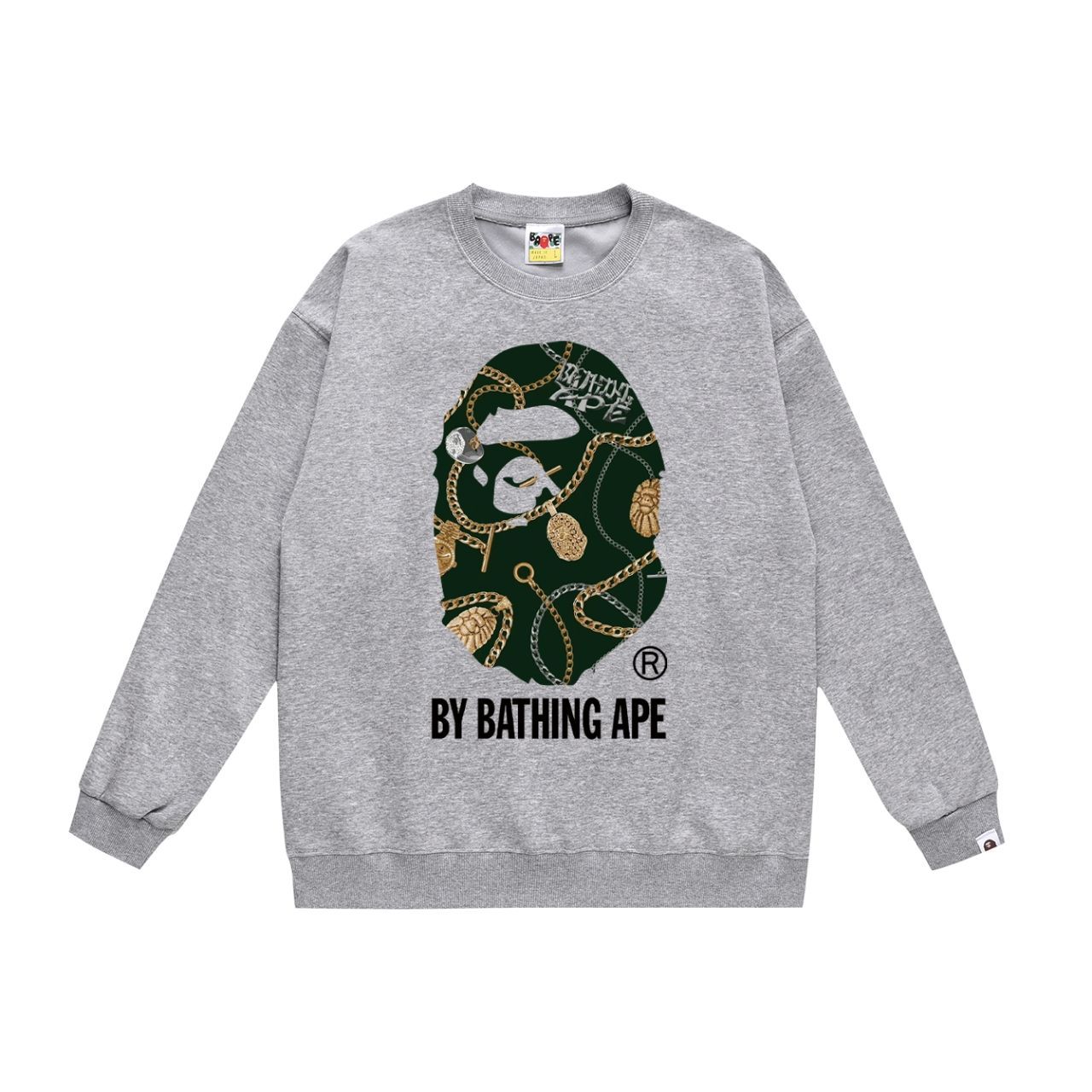 A BATHING APE エイプ ストリートブランド秋冬長袖スウェット 男女兼用 6色