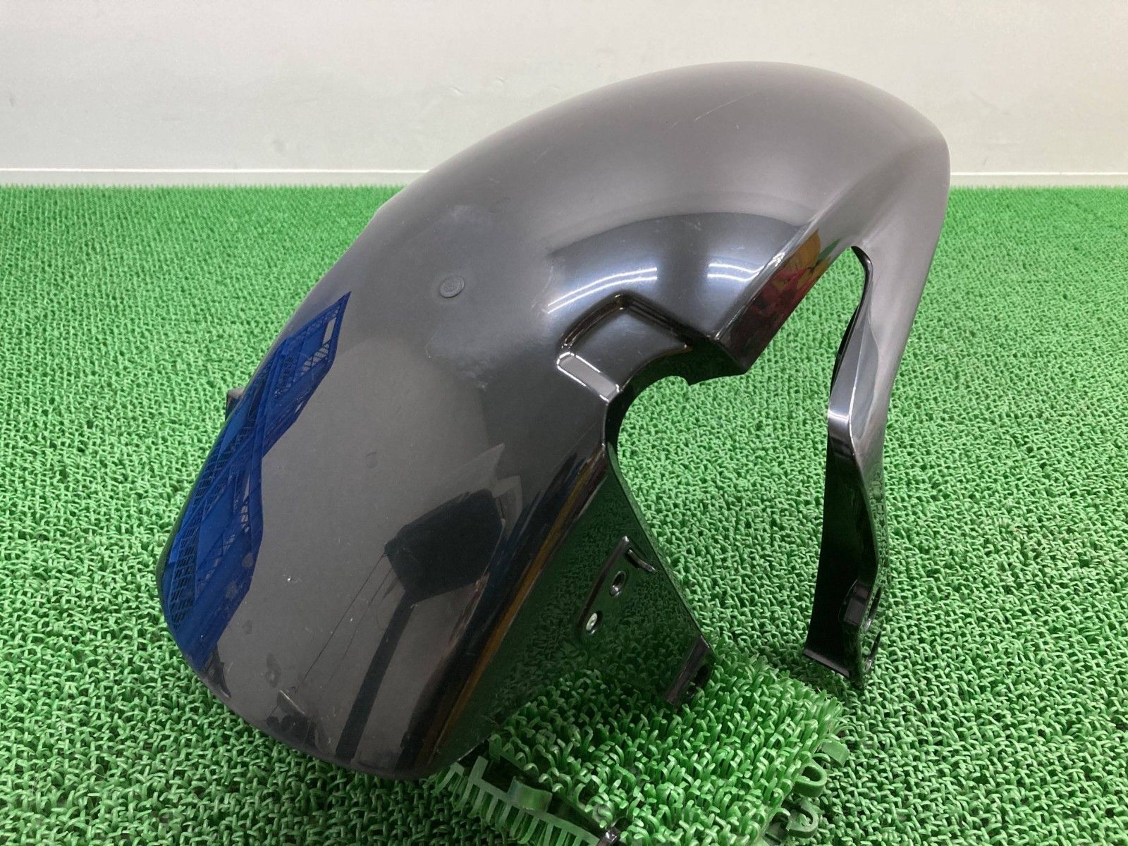 CBR600RR フロントフェンダー 黒 MFJ ホンダ 純正 バイク 部品 PC40 後期 ペイント素材に 割れ欠け無し 品薄 車検 Genuine Tv