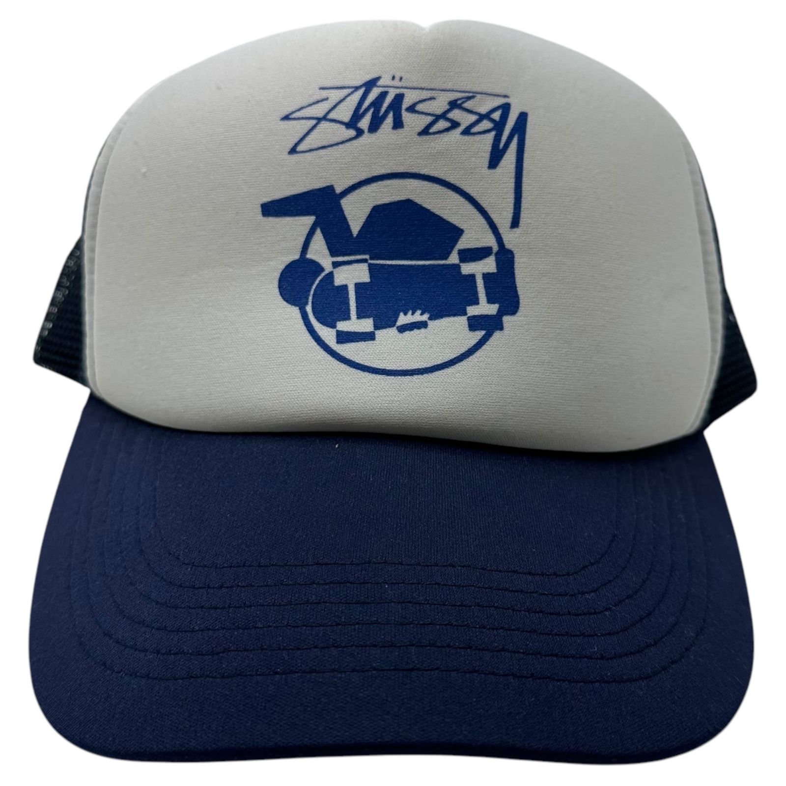 STUSSY ステューシー ロゴ メッシュキャップ 90s STUSSY ステューシー ロゴ メッシュキャップ 90s