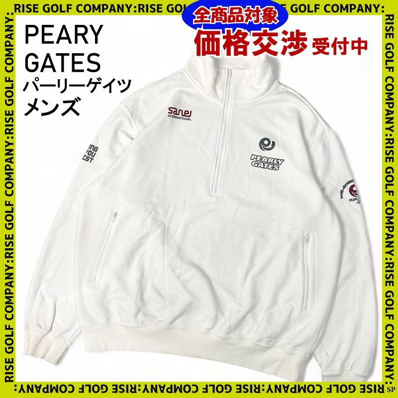 PEARLY GATES パーリーゲイツ ハーフジップ トレーナー スウェット