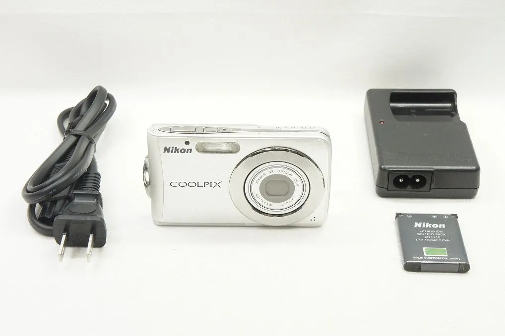 箱・小物付き】 Nikon ニコン COOLPIX S210 コンパクトデジタルカメラ
