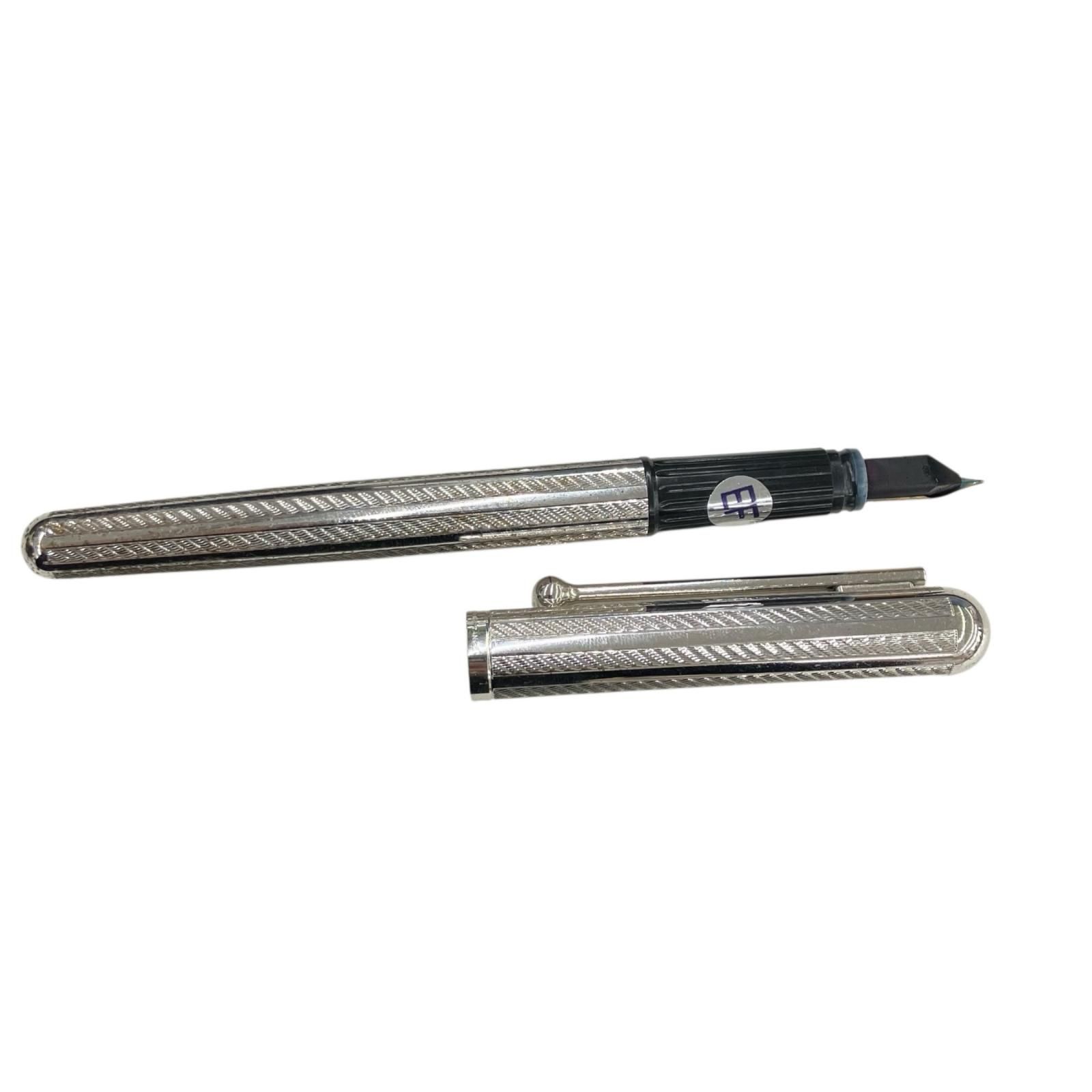 683000 WATERMAN ウォーターマン PLAQUE ARGENT G 万年筆 シルバー EF 