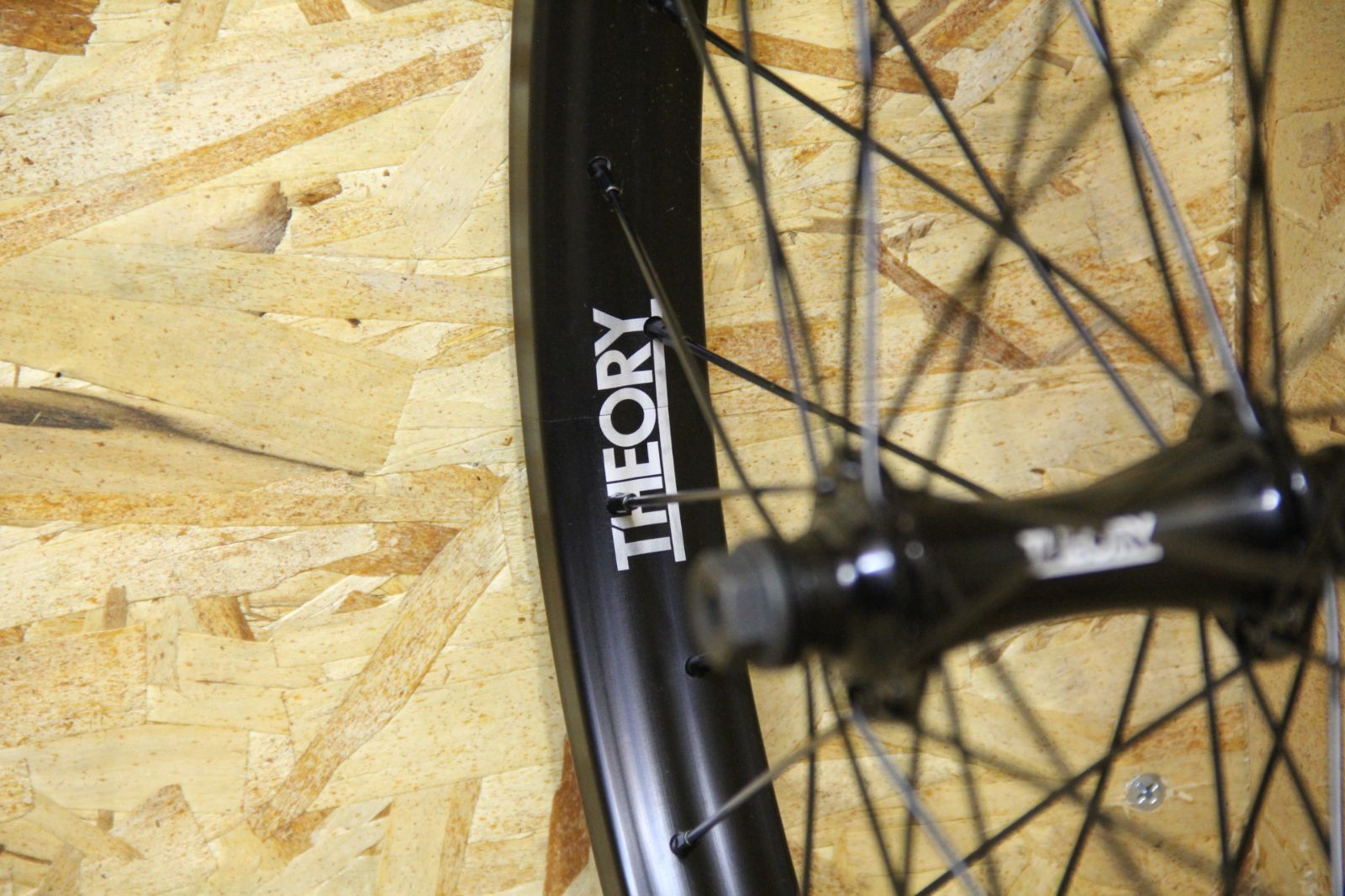 自転車 BMX フロントホイール THEORY FRONT WHEEL 36H BLACK 送料無料 