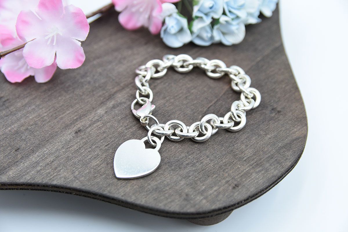 ティファニー TIFFANY&CO ハートタグ トグル ブレスレット SV925 ティファニー TIFFANY&CO ハートタグ トグル ブレスレット SV925