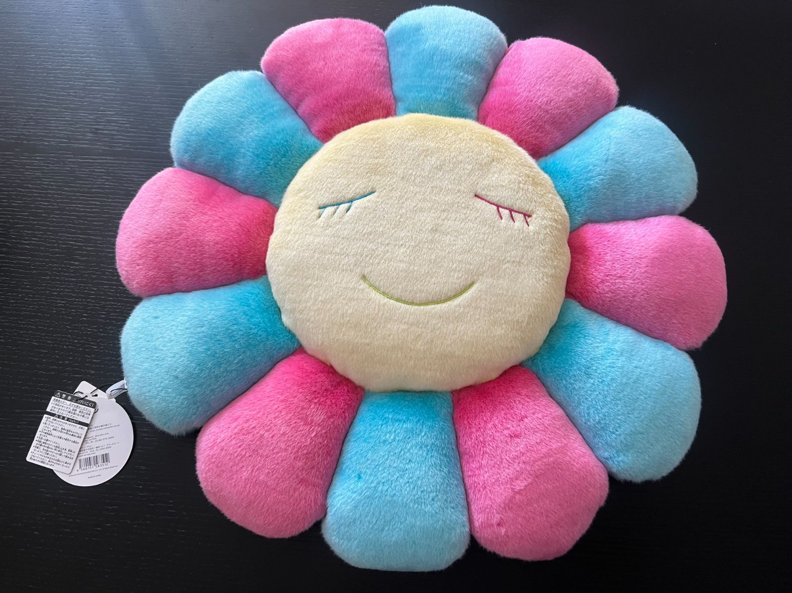 MiM77　村上隆 お花 フラワークッション 60cm ２点　ゆず MiM77 村上隆 お花 フラワークッション 60cm 2点 ゆず MiM77