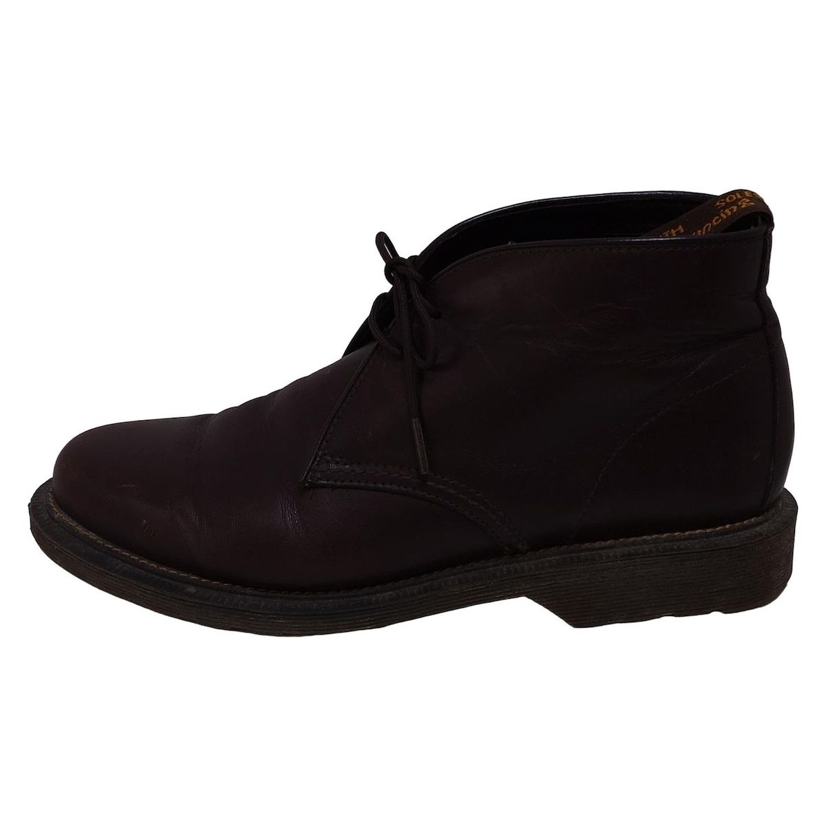 Dr.Martens ドクターマーチン ショートブーツ 43 メンズ - ダークブラウン チャッカーブーツ レザー