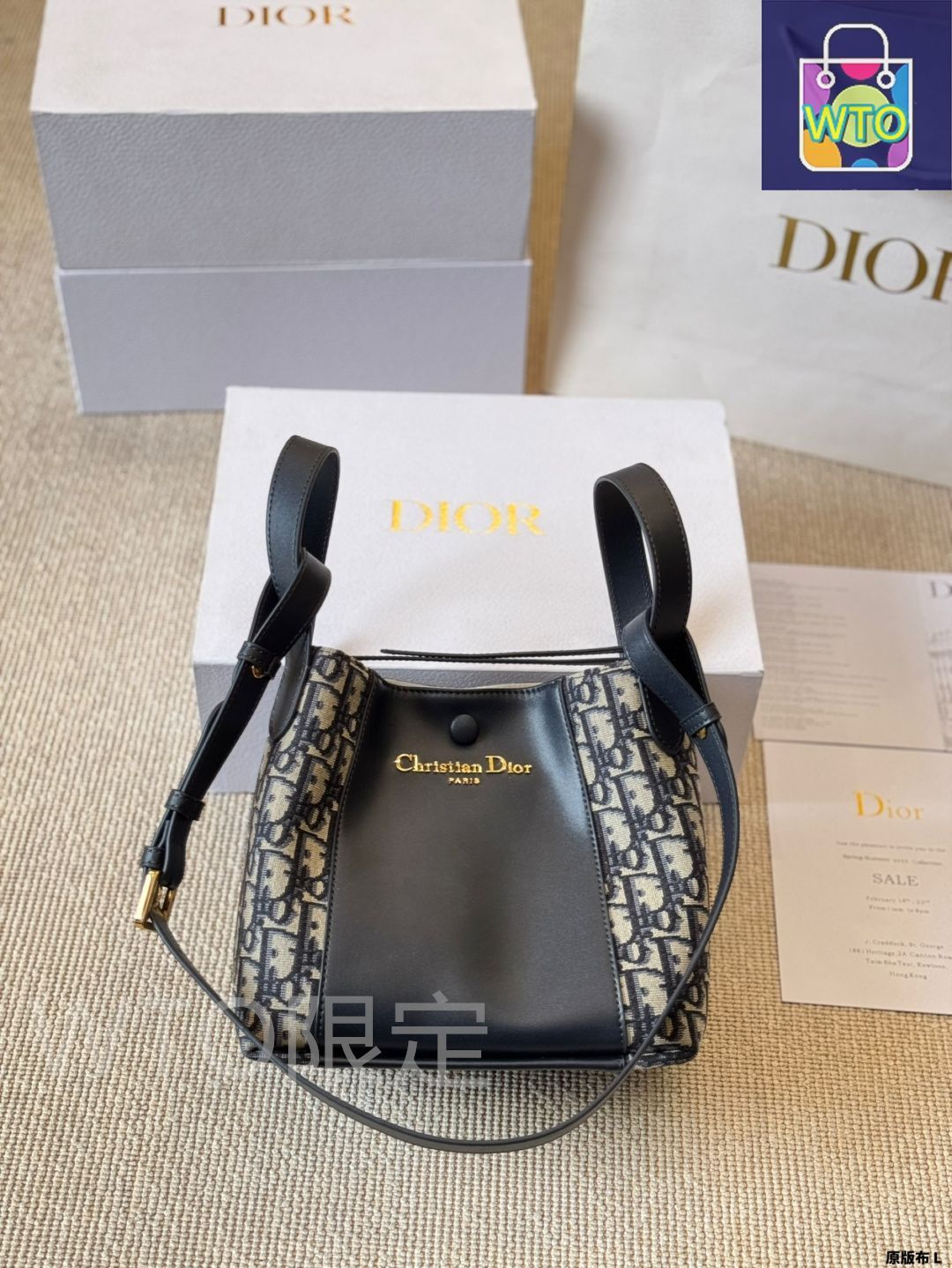 【2025年夏の新作♪】Dior Signature バケットバッグ ミディアム DIOR | Signature バケットバッグ ミディアム ディオール