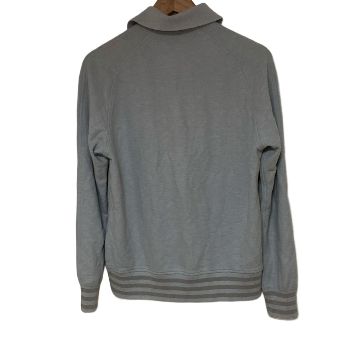 Burberryロンドン グレーVネックカーディガン M BURBERRY - 美品