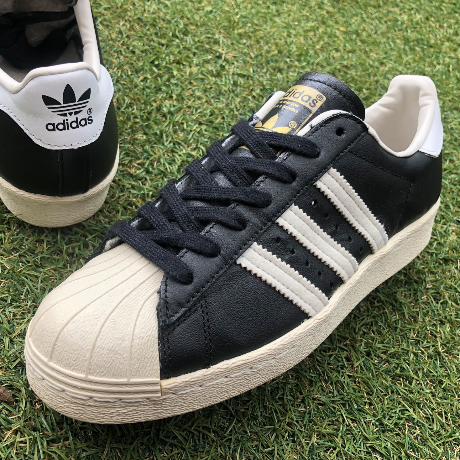 スニーカー美品22.5adidas SS80s アディダス スーパースター80s T356