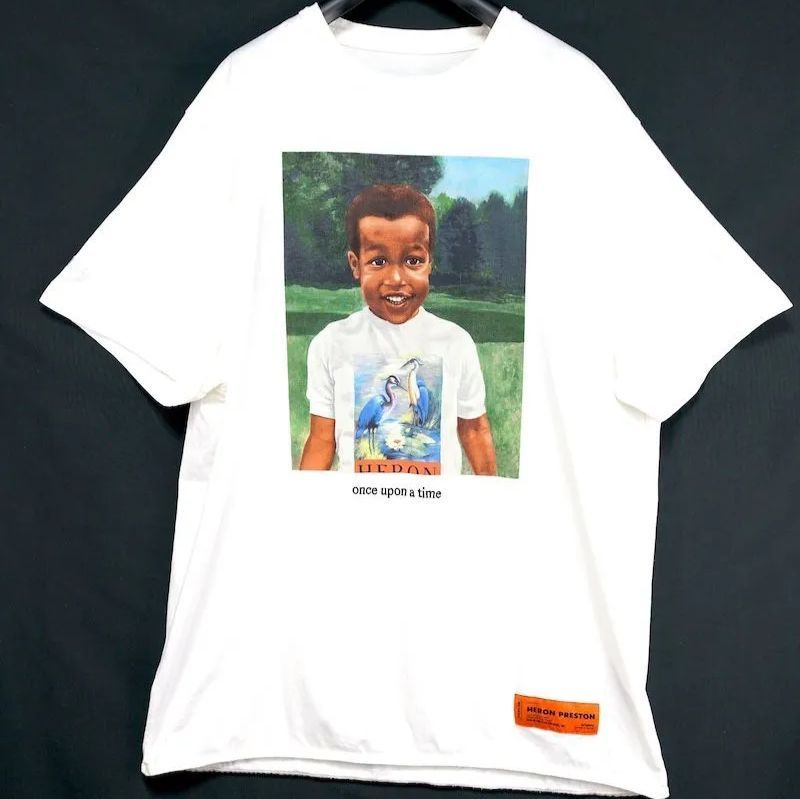 HERON PRESTON ヘロンプレストン Little Boy Printing リトル