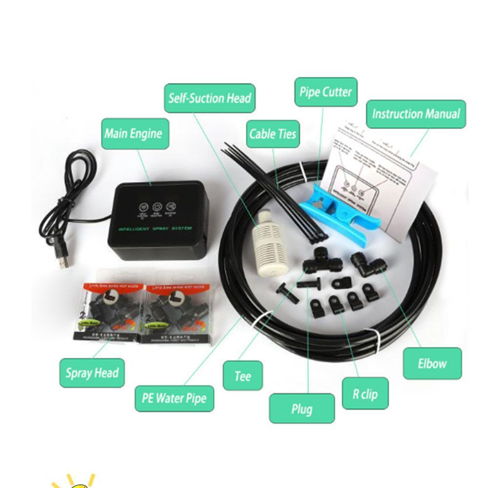 圧力ポンプ不要 かんたんミスティングシステムキット 霧 ミスト 爬虫類