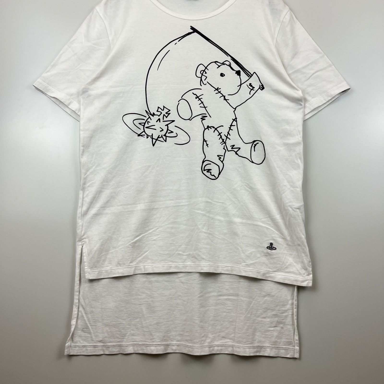 vivienne westwood MAN ORB bear tee shirt asymmetry 46 ヴィヴィアン