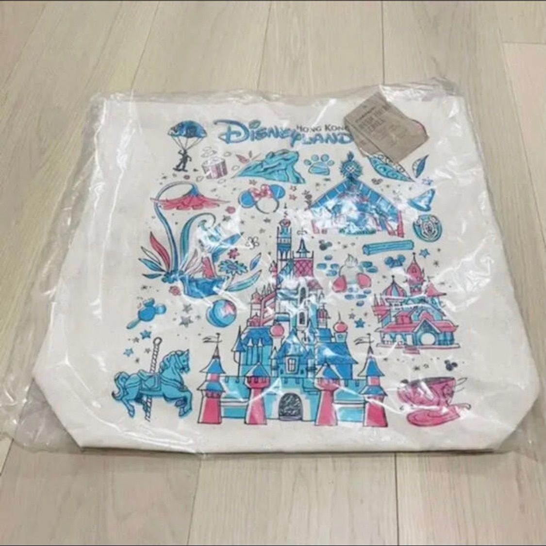 限定品】香港ディズニー スタバ コラボ15周年 トートバッグ