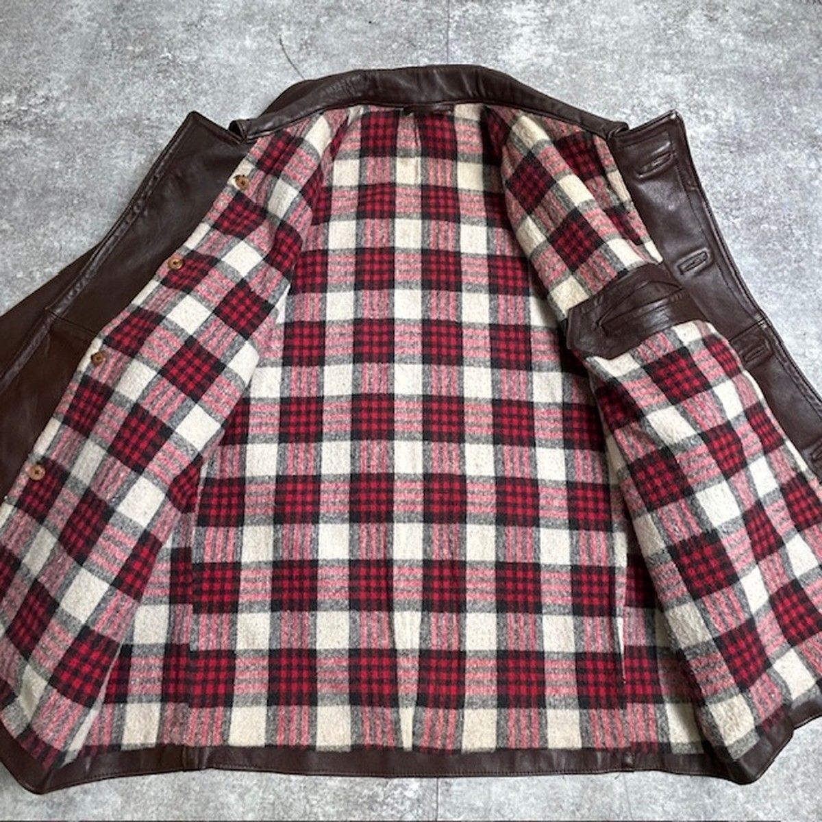 Le Corbusier Jacket レザージャケット コルビジェジャケット Vintage