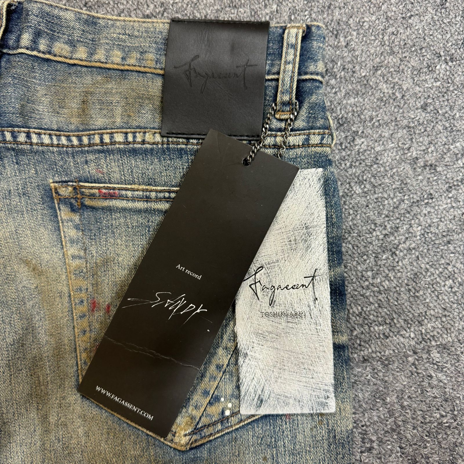 FAGASSENT ファガッセン デニムパンツ TOSHIKI AOKI 26