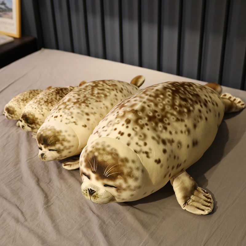 【超巨大サイズ】ゴマフアザラシぬいぐるみ　即完売品 9/18から順次発送）等身大ゴマフアザラシぬいぐるみ | 男鹿
