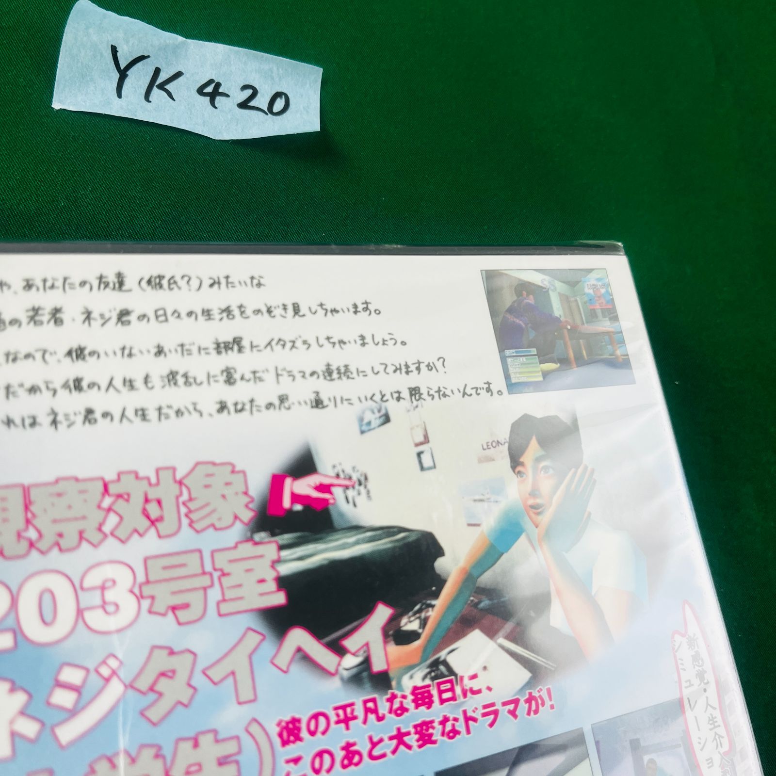 ◇YK420【新品未開封】 PS2 『ルーマニア＃203 Roomania #203 