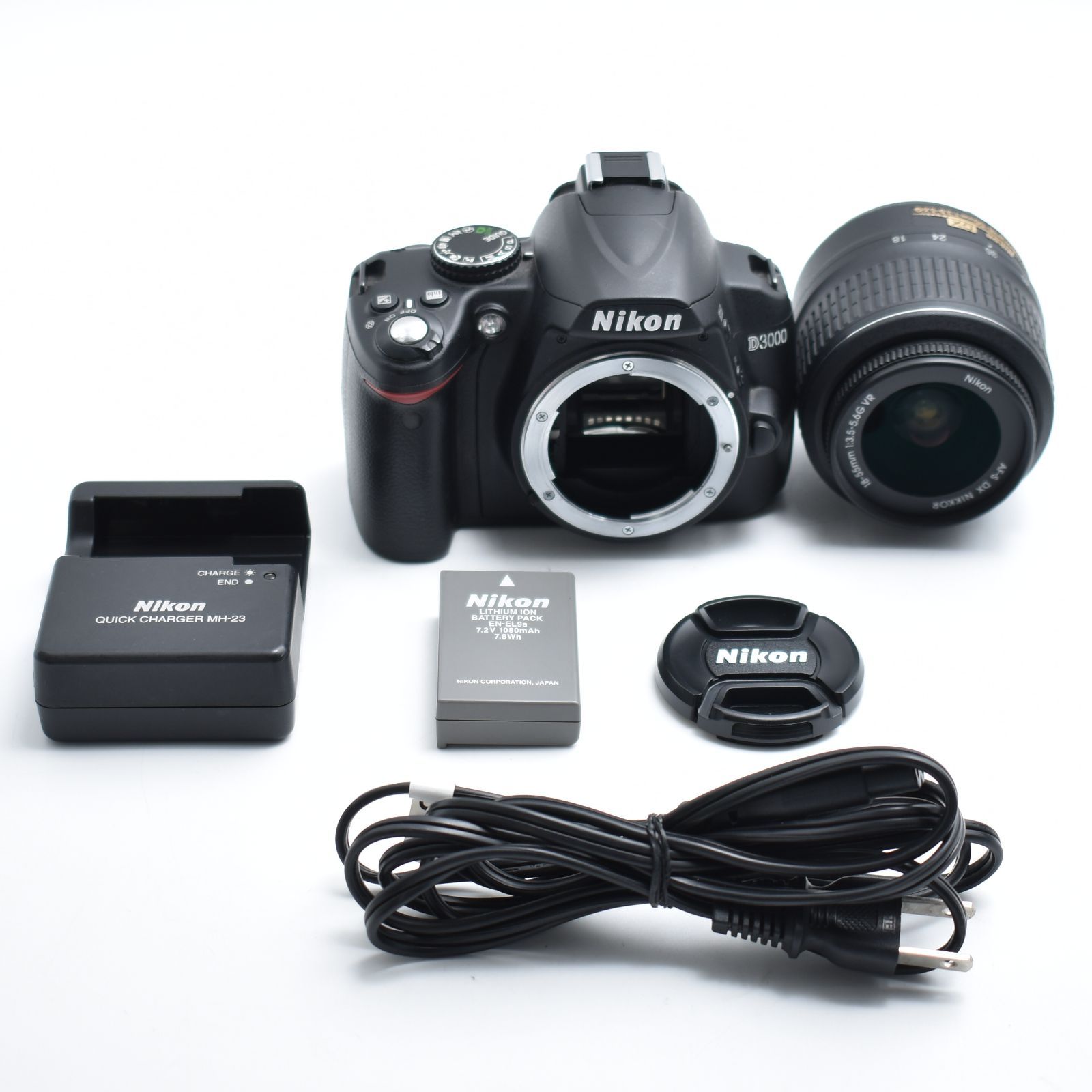 B 9493 Nikon デジタル一眼レフカメラ D3000 レンズキット D3000LK