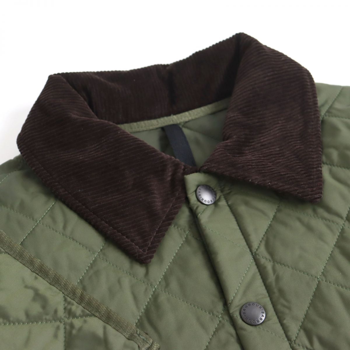 値引 極美品◇Barbour バブアー MQU0001 BARBOUR LIDDESDALE QUILT 襟