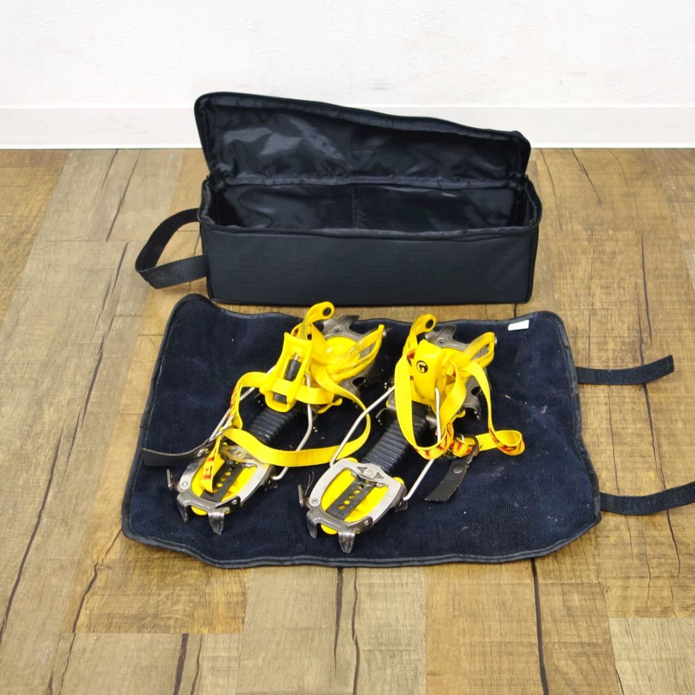 グリベル GRIVEL 12本爪 ワンタッチ アイゼン ケース付き 登山 バック 