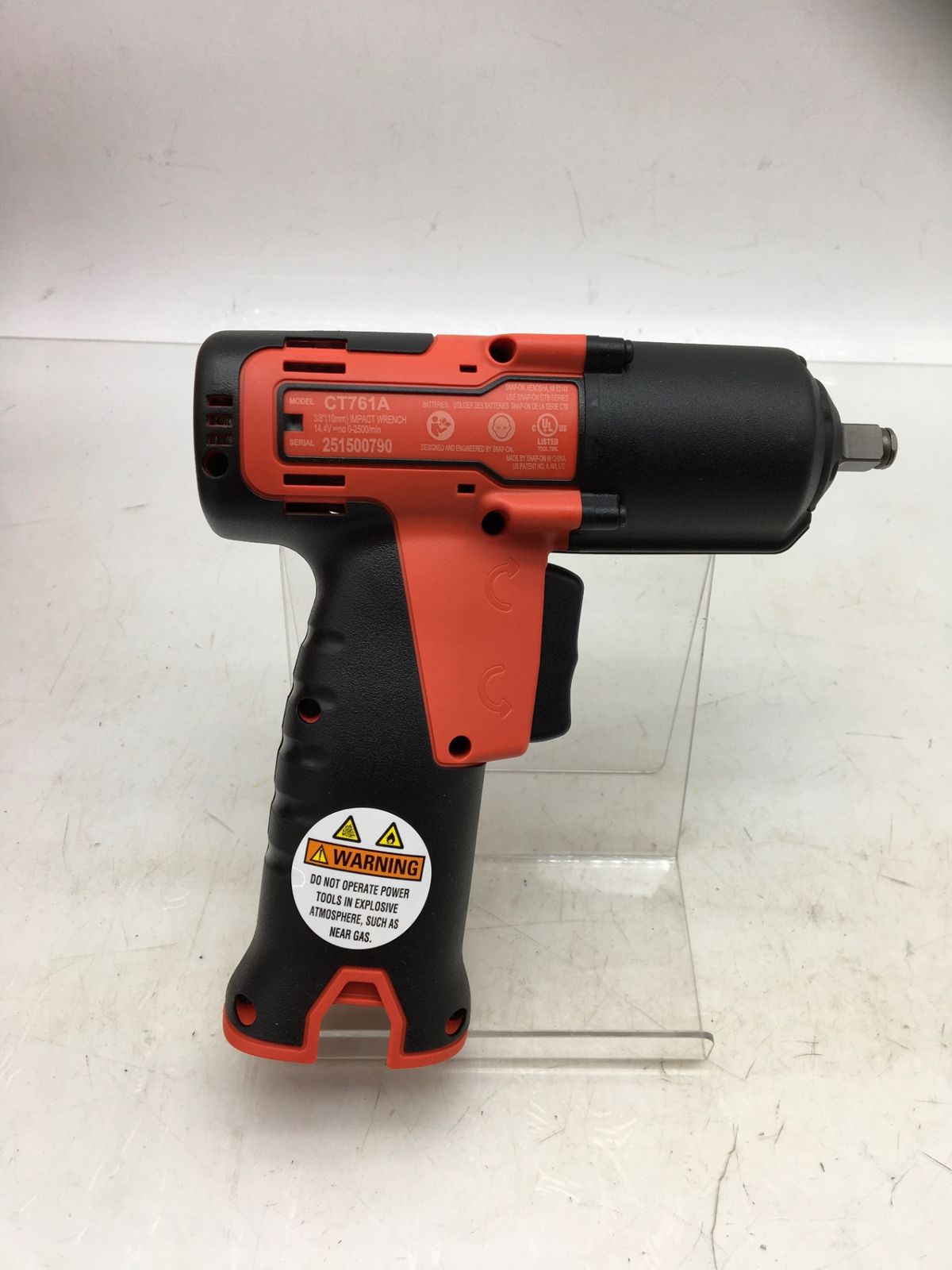 未使用に近い】〇Snap-on/スナップオン 14.4V 3/8コードレス 未使用に近い】〇Snap-on/スナップオン 14.4V 3/8コードレス