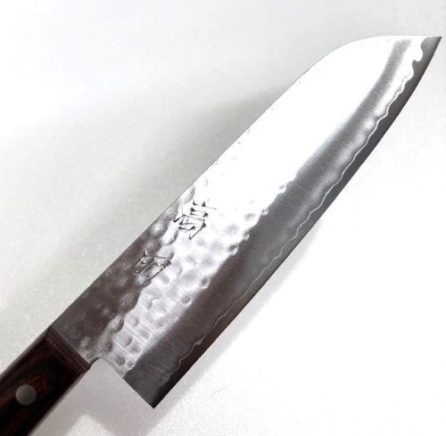 彩流 V金 10号 DPゴールド 両刃 三徳包丁 赤柄 越前 日本製 彩流 V金 10号 DPゴールド 両刃 三徳包丁 赤柄 越前 日本製