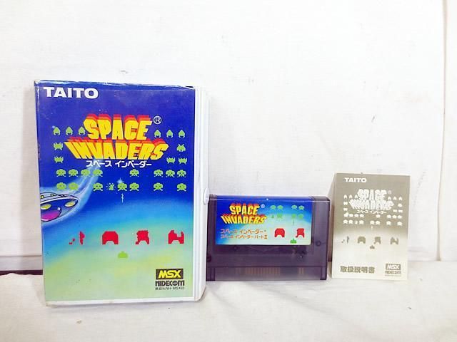 美品　タイトー MSX　スペースインベーダー 美品 タイトー MSX スペースインベーダー - メルカリ