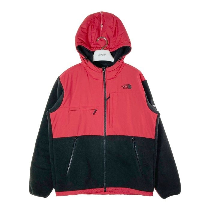 THE NORTH FACE ノースフェイス NA71952 DENALI HOODIE デナリフーディ フリースジャケット レッド sizeXL
