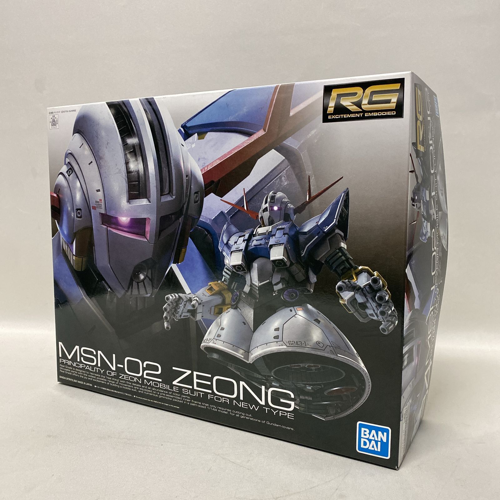 浜館42-791】 《未組立》 RG 1/144 MSN-02 ジオング 機動戦士