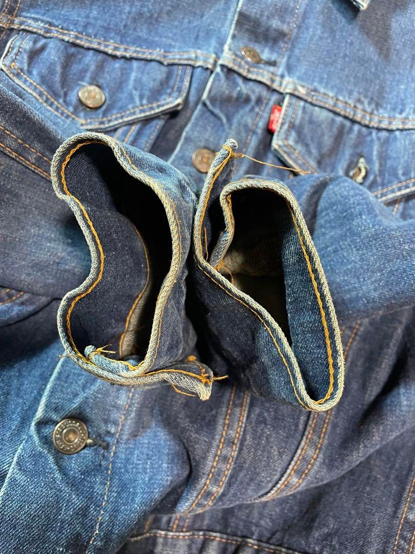 NT01477濃紺リーバイス70505デニムジャケット ケアタグトラッカー KANDAIZUMI_COM