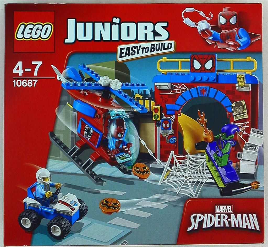 LEGO ジュニア スパイダーマンの隠れ家 10687