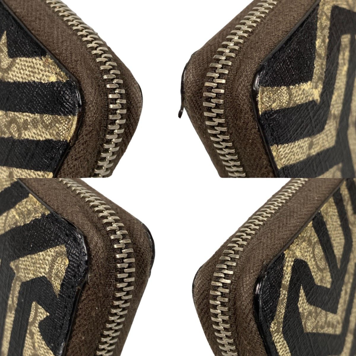 GUCCI グッチ 長財布 ラウンドファスナー GGスプリーム シェリー