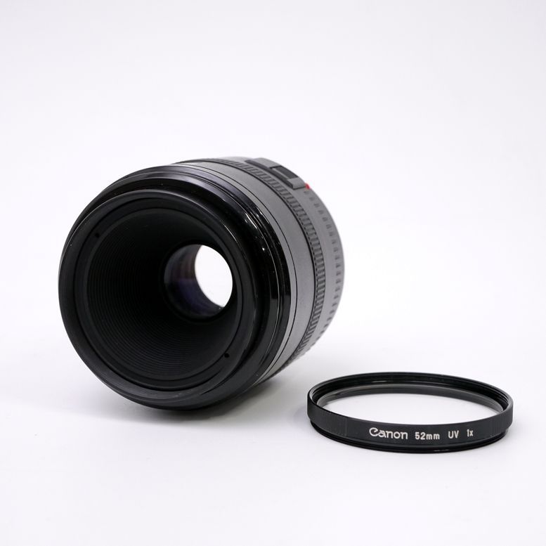 【中古・ジャンク】CANON COMPACT-MACRO LENS EF 50mm f2.5（カビあり）