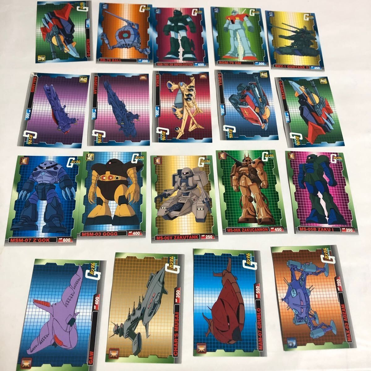 ガンダム フリトレー fritolay カード まとめ フラウ ランバラル