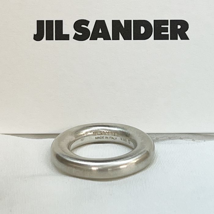 新品、未使用】JIL SANDER ハンドメイドシルバーリング - リング