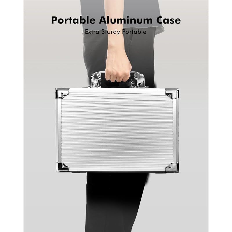 ABS製チップ アルミ製スーツケース入り