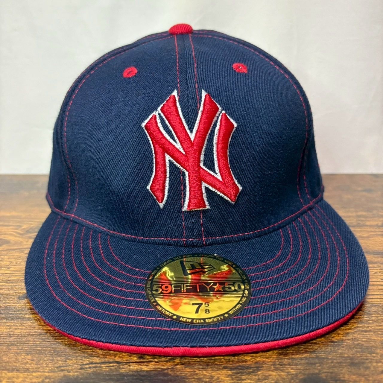 S83 NEW ERA ヤンキース 7 5/8 MLB usa製 ヴィンテージ S83 NEW ERA ヤンキース 7 5/8 MLB usa製 ヴィンテージ S83 NEW ERA